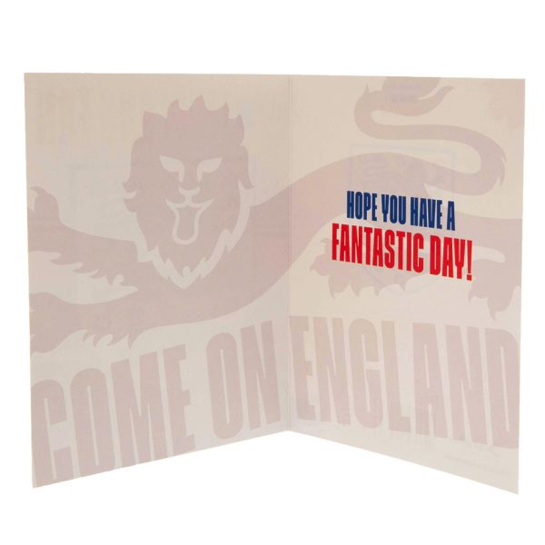 England FA Birthday Card - Image 3