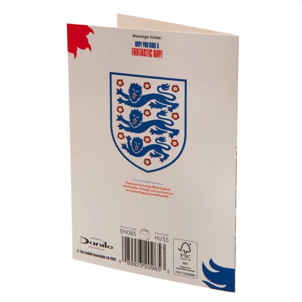 England FA Birthday Card - Image 4