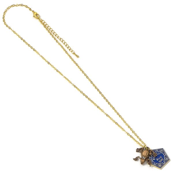 Harry Potter Gold Plated Necklace Chocolate Frog - Image 3