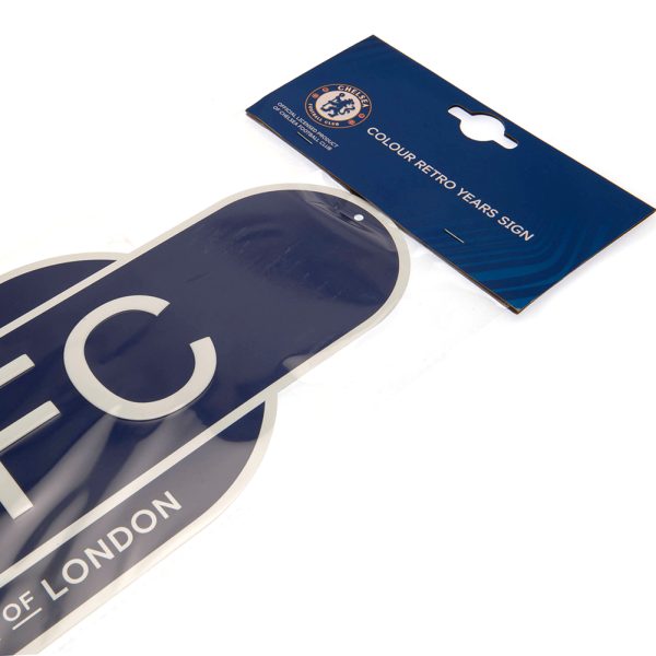 Chelsea FC Colour Retro Sign - Image 4