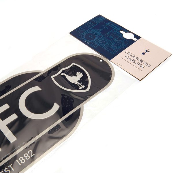 Tottenham Hotspur FC Colour Retro Sign - Image 4