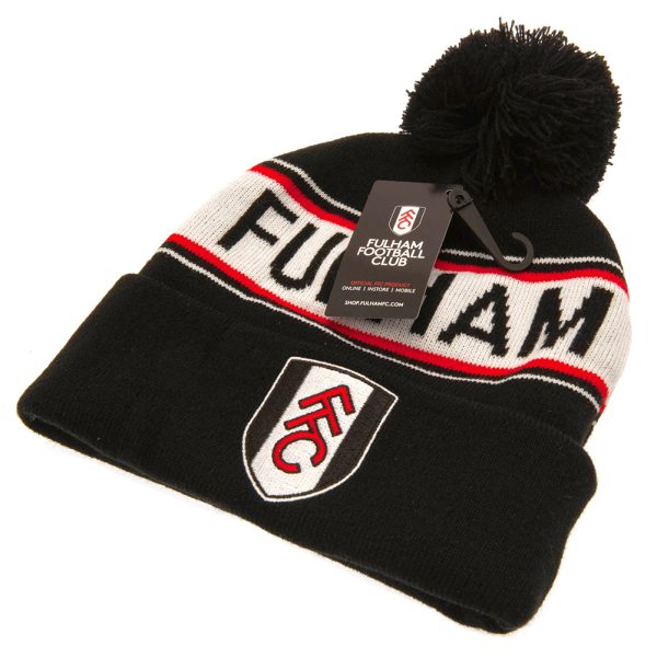 Fulham FC Text Ski Hat - Image 3