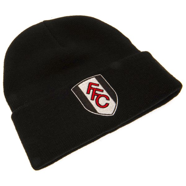 Fulham FC Black Cuff Beanie - Image 2