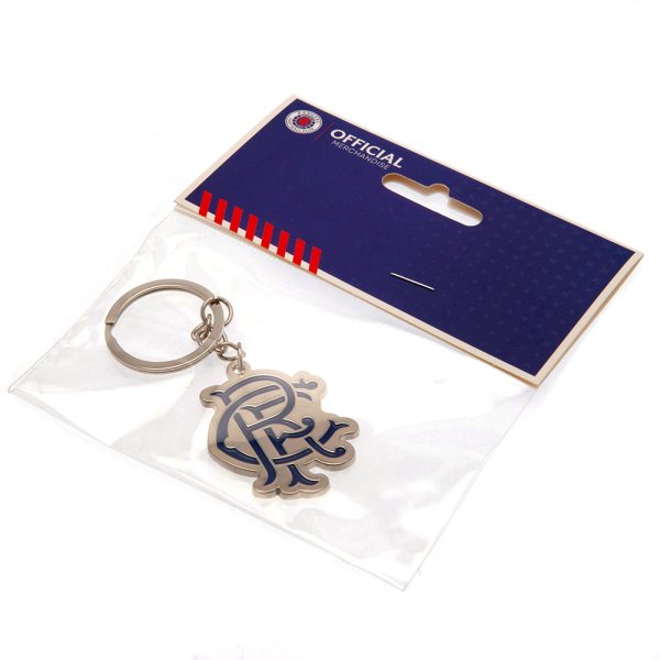 Rangers FC Scroll Crest Keyring - Image 3