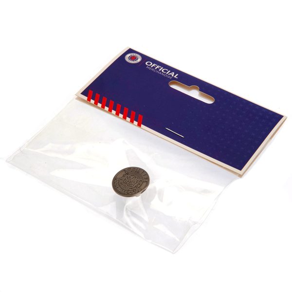 Rangers FC Antique Silver Ready Crest Badge - Image 2