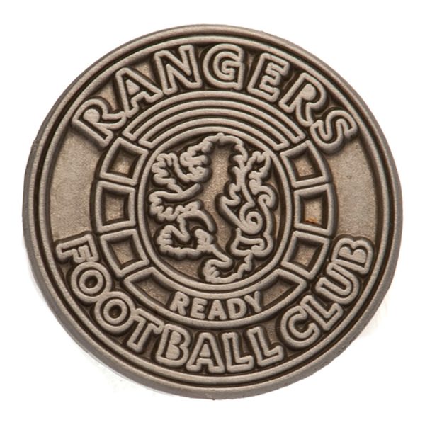 Rangers FC Antique Silver Ready Crest Badge