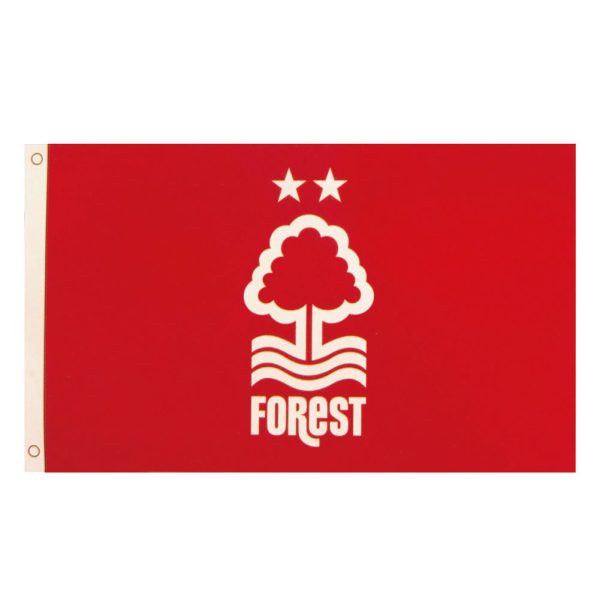 Nottingham Forest FC Core Crest Flag - Image 2