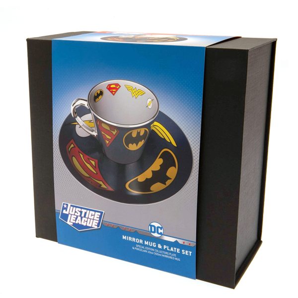 DC Comics Mirror Mug & Plate Set - Image 4