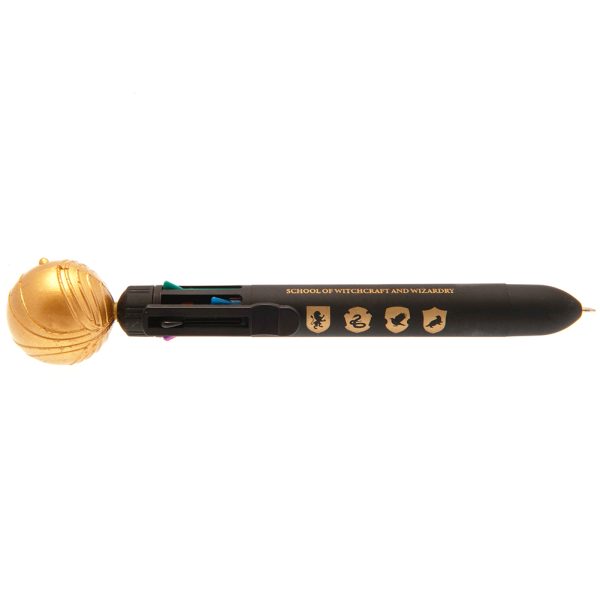 Harry Potter Multi Coloured Pen Golden Snitch - Image 2