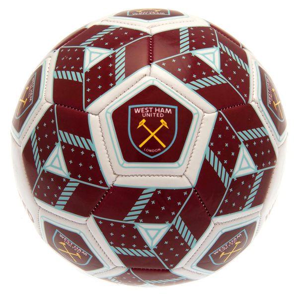 West Ham United FC Hex Size 3 Football - Image 3