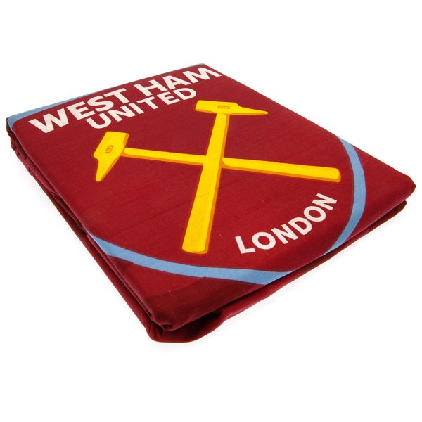 West Ham United FC Player Camo Single Duvet Set - Image 2