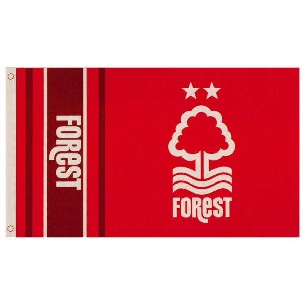 Nottingham Forest FC Wordmark Flag - Image 2