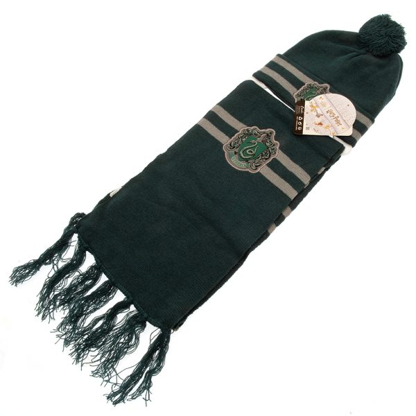 Harry Potter Junior Beanie & Scarf Slytherin - Image 4