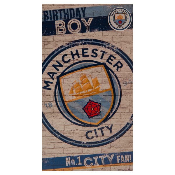 Manchester City FC Boy Birthday Card - Image 4