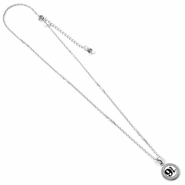 Harry Potter Sterling Silver Crystal Necklace 9 & 3 Quarters - Image 3