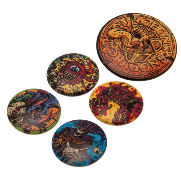 Dungeons & Dragons Button Badge Set - Image 2