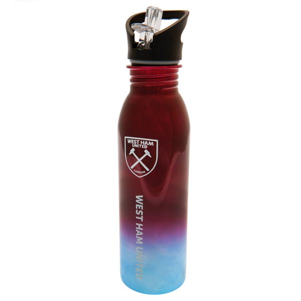 West Ham United FC UV Metallic Drinks Bottle - Image 2