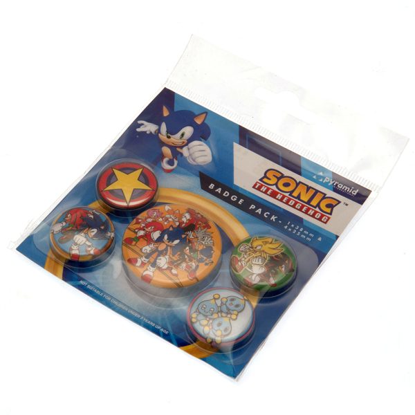 Sonic The Hedgehog Button Badge Set - Image 3
