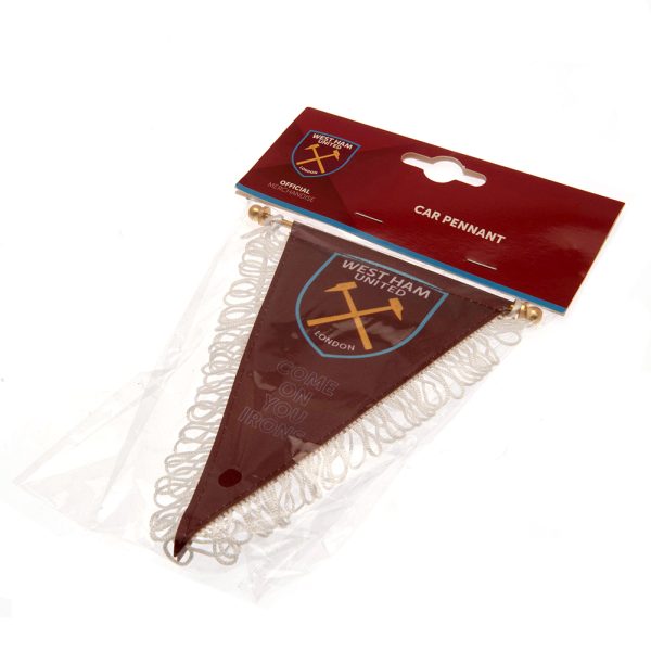 West Ham United FC Triangular Mini Pennant - Image 3