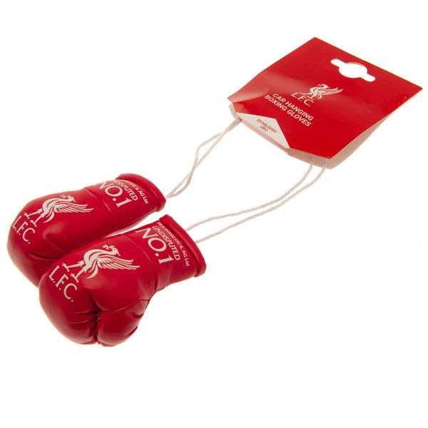 Liverpool FC Red Mini Boxing Gloves - Image 3