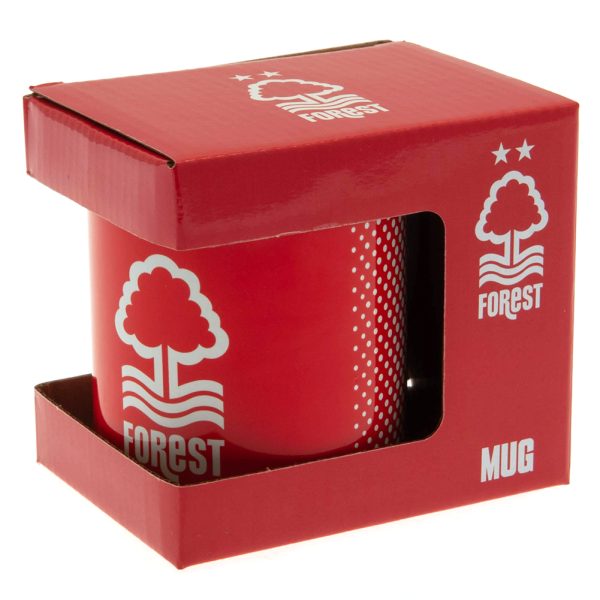 Nottingham Forest FC Halftone Mug - Image 4