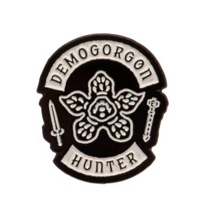Stranger Things Demogorgon Hunter Pin Badge