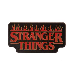 Stranger Things Logo Pin Badge