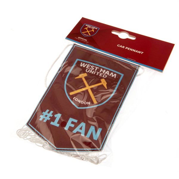 West Ham United FC No.1 Fan Mini Pennant - Image 3