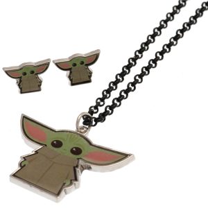 Star Wars: The Mandalorian Fashion Jewellery Necklace & Earring