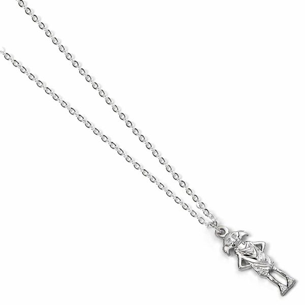 Harry Potter Silver Plated Necklace Dobby House Elf - Image 2