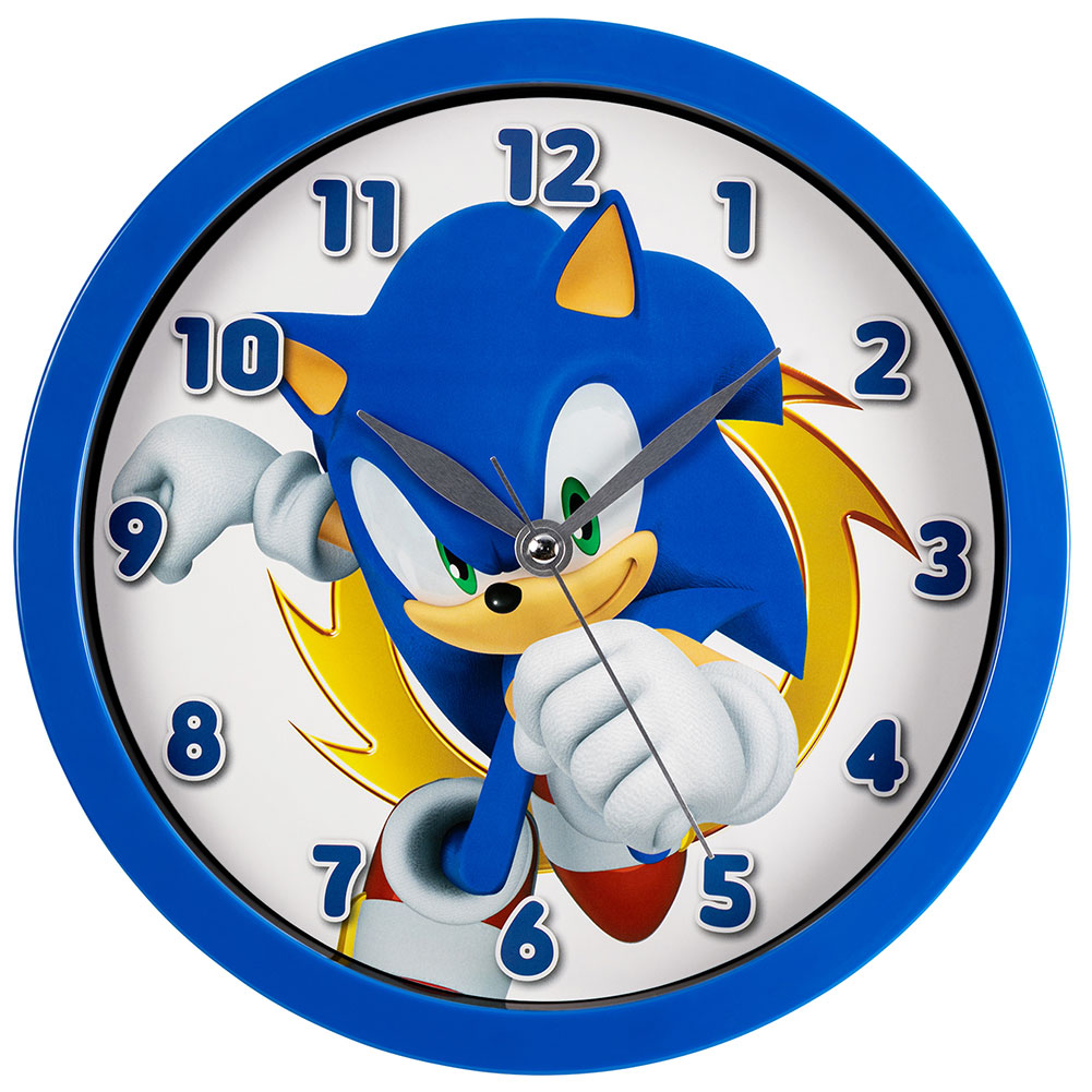 Sonic the hedgehog wall clock select sports souvenirs