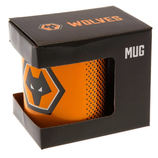 Wolverhampton Wanderers FC Fade Mug - Image 4