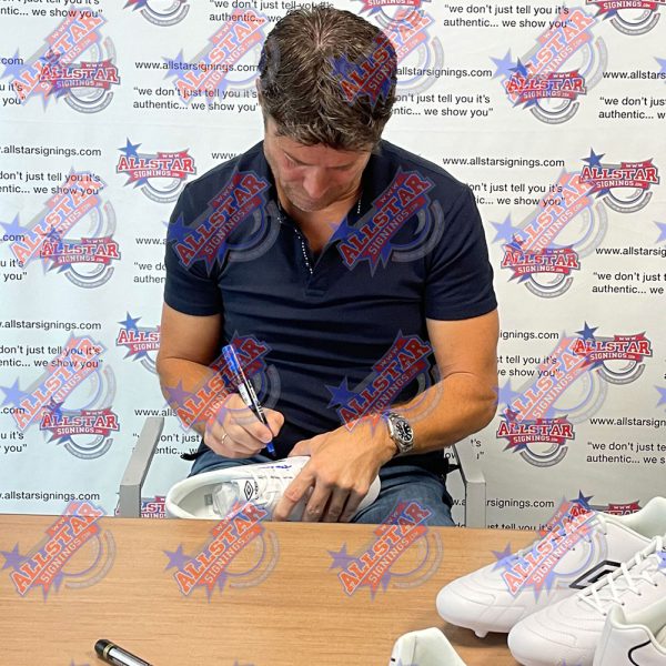 Rangers FC Laudrup Signed Boot (Framed) - Image 2