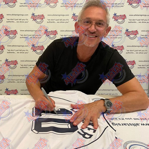 Tottenham Hotspur FC 1991 Lineker & Gascoigne Signed Shirts (Dua - Image 3