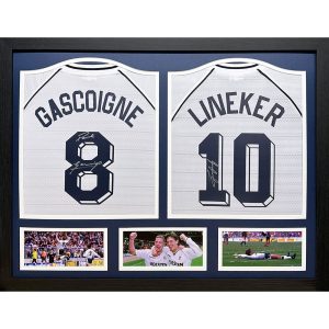 Tottenham Hotspur FC 1991 Lineker & Gascoigne Signed Shirts (Dua