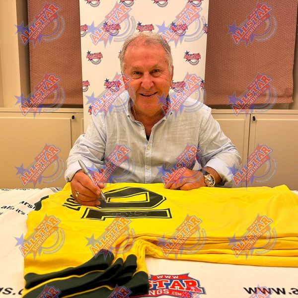 Brasil 1982 Zico Signed Shirt - Image 2