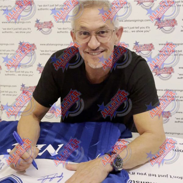 Everton FC 1986 Lineker Signed Shirt - Image 2