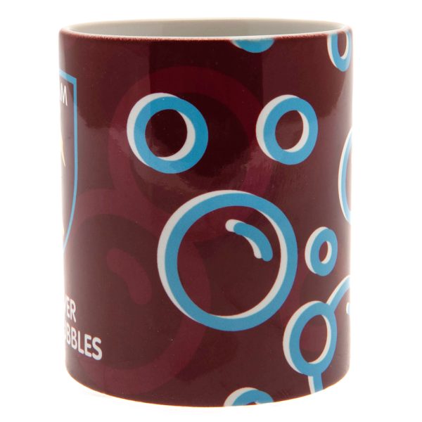 West Ham United FC Bubbles Mug - Image 2