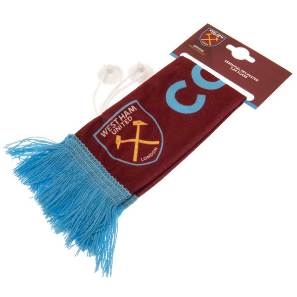 West Ham United FC Mini Car Scarf - Image 3