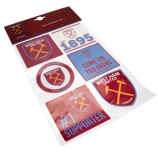 West Ham United FC Car Decal Set - Image 3