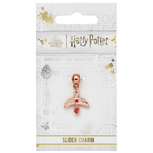 Harry Potter Rose Gold Plated Fawkes Charm - Image 2