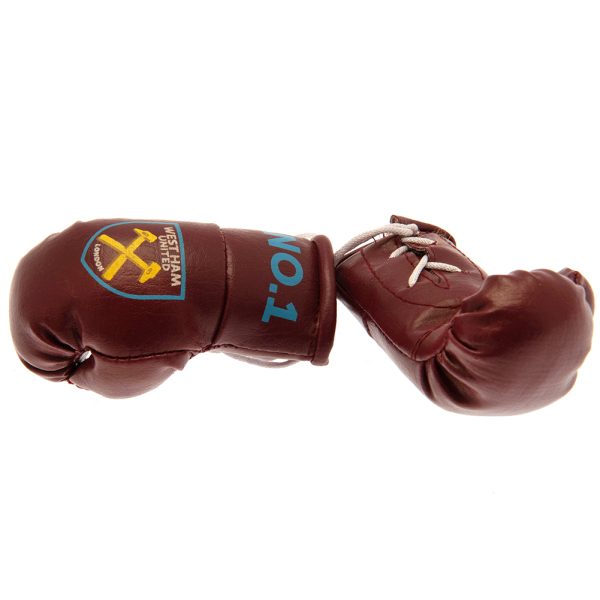 West Ham United FC Mini Boxing Gloves - Image 2