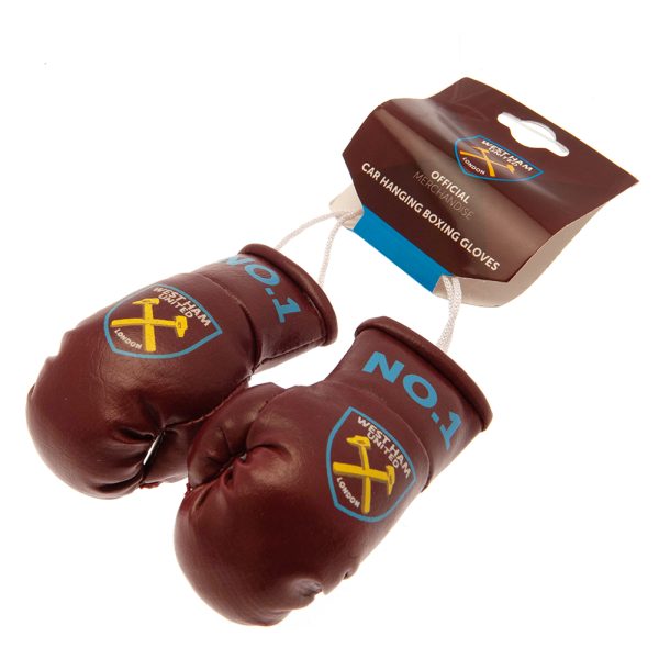 West Ham United FC Mini Boxing Gloves - Image 3