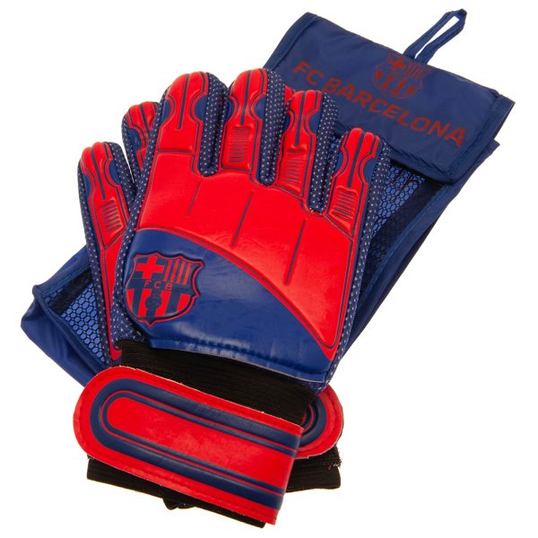FC Barcelona Delta Goalkeeper Gloves Kids - Image 2
