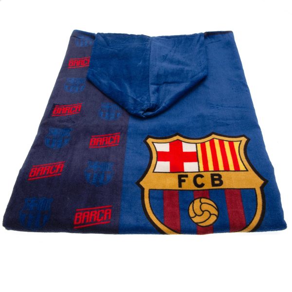 FC Barcelona Kids Hooded Poncho - Image 2