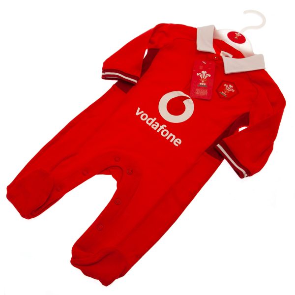 Wales RU Sleepsuit 3/6 mths SP - Image 4