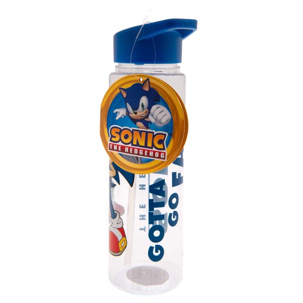 Sonic The Hedgehog Plastic Drinks Bottle - Image 4