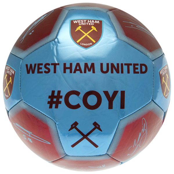West Ham United FC Sig 26 Football - Image 2