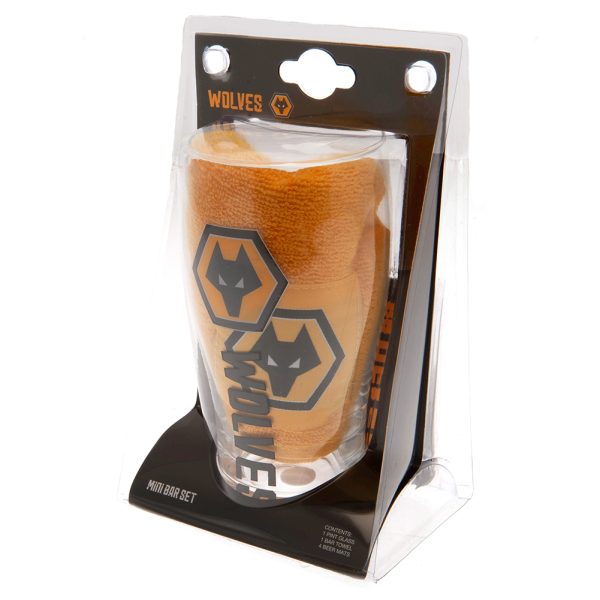 Wolverhampton Wanderers FC Mini Bar Set - Image 3