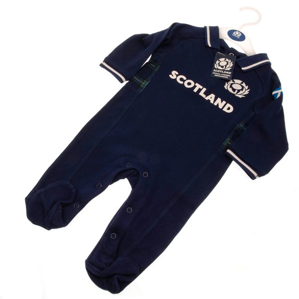 Scotland RU Sleepsuit 6/9 mths GT - Image 3